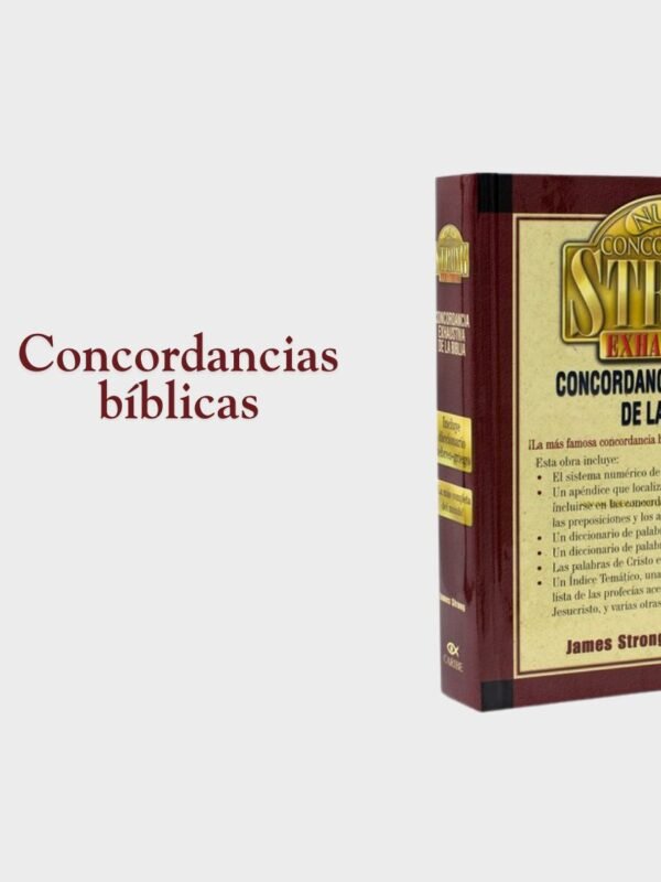 Nueva Concordancia Strong Exhaustiva