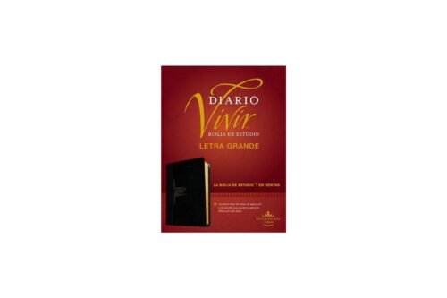Biblia de Estudio Diario Vivir – Letra Grande (Reina Valera 1960)