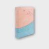 Biblia RVR60 Letra Grande 11 Puntos – Diseño Pájaros (Rosa/Azul) Tamaño portátil con cierre | Imitación piel de alta calidad
