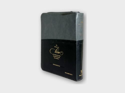 Biblia Reina-Valera 1960 Tamaño Bolsillo – Diseño León Negro y Gris Letra 8 puntos