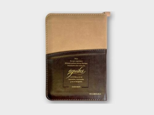 fotos - 2025-07-17T153053.572 Biblia Reina-Valera 1960 Tamaño Bolsillo con Diseño de Águila – Café Letra mediana 8 puntos