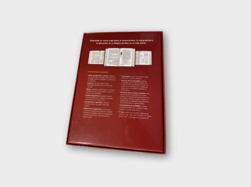 Biblia de Estudio Diario Vivir Reina-Valera 1960 – SentiPiel Café Claro con Índice