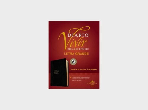 Biblia de estudio del diario vivir RVR60, letra grande con Indice