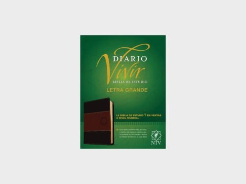 Biblia de estudio del diario vivir NTV, letra grande con indice