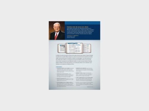 Biblia de estudio Swindoll NTV con Indice