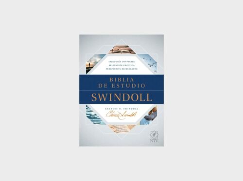 Biblia de estudio Swindoll NTV con Indice
