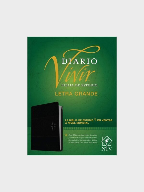 Biblia de estudio del diario vivir NTV, letra grande con Indice
