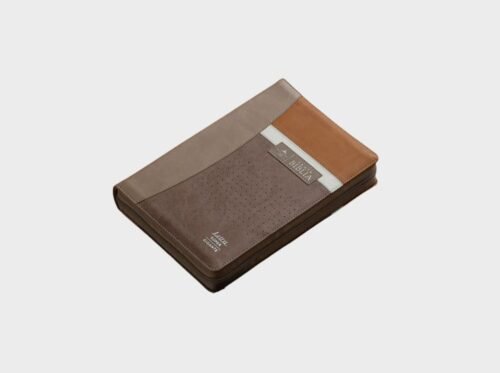 Biblia RVR60 Negro/café/café Beige tamaño Letra Súper Gigante 19 Puntos con cierre e índice