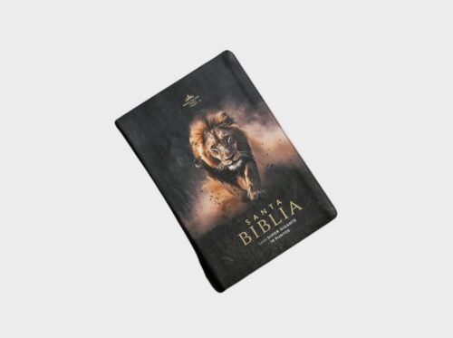 Biblia RVR60  León de Judá tamaño Grande Letra 19 Puntos