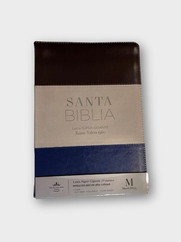 Santa Biblia Reina-Valera 1960 – Letra Súper Gigante 19 pts