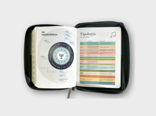 Biblia Reina-Valera 1960 Tamaño Bolsillo – Diseño León Negro y Gris Letra 8 puntos