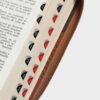 Biblia RVR60 Tricolor Marrón/café oscuro/café claro tamaño Gigante 15 puntos
