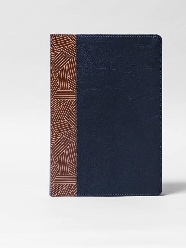 FOTOS DE BIBLIAS Y DICCIONARIOS (33) Biblia de Estudio Arcoíris RVR 1960 – Tostado/Negro, Símil Piel con Índice