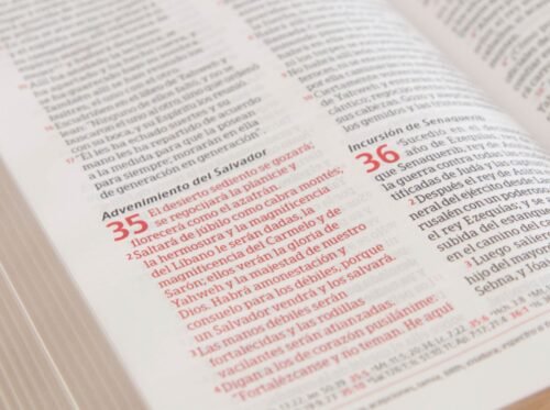 Biblia Peshitta Caoba Duotono Símil Piel | Traducción del Texto Arameo Original con Notas Explicativas