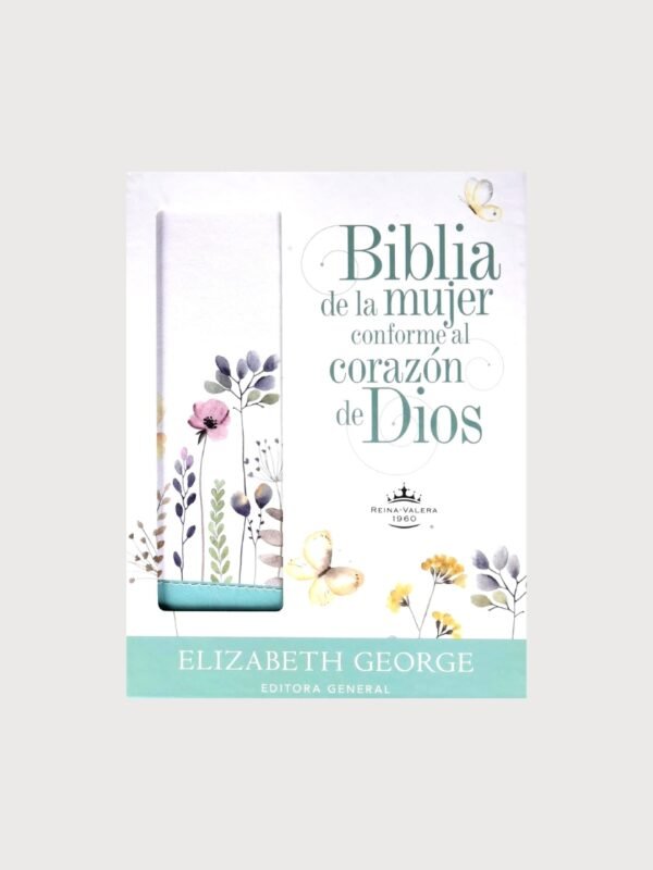 Biblia de la Mujer Conforme al Corazón de Dios RVR 1960 – Edición Jardín