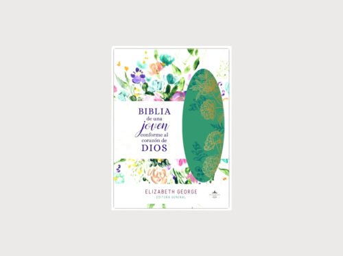 Biblia de una Joven Conforme al Corazón de Dios RVR60 Verde | Elizabeth George | Reina Valera 1960