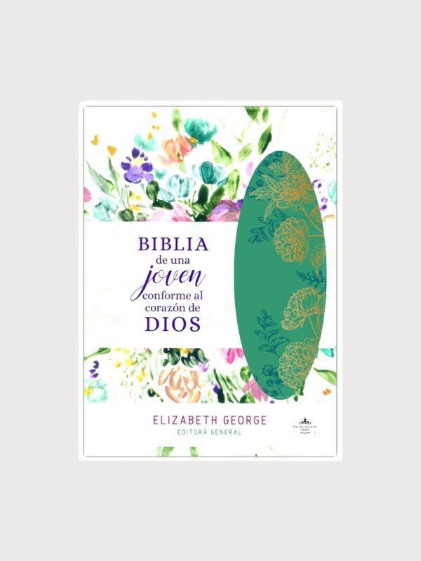 Biblia de una Joven Conforme al Corazón de Dios RVR60 Verde | Elizabeth George | Reina Valera 1960