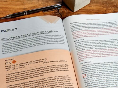 Biblia Cronológica RVR 1960 Día por Día – Con plan devocional de 52 semanas y mapas a color