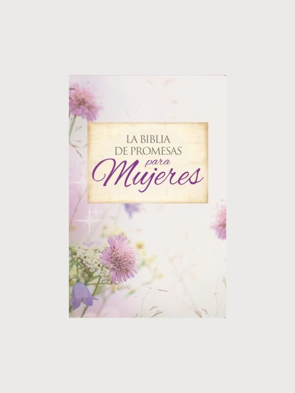 Biblia de Promesas RVR 1960 Letra Gigante Piel Floral con Índice