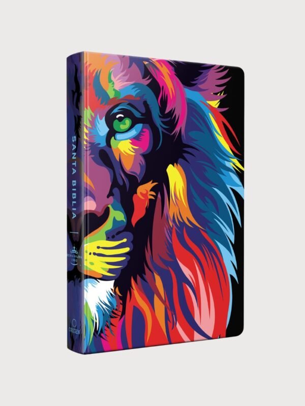 Biblia de una joven conforme al corazón de Dios (51) Biblia RVR 1960 Tamaño Manual Ultrafina con Letra Grande | Edición León de Judá | Tapa Dura con Estudio de los Nombres de Dios