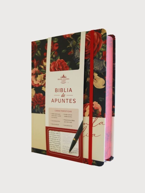 Biblia de Apuntes RVR 1960 | Márgenes Amplios para Notas, Estudio de los Nombres de Dios y Guía de Lectura Anual