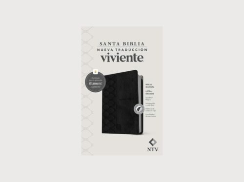 Biblia Manual NTV, Letra Grande con Filament | Nueva Traducción Viviente – Estudio Interactivo con App Filament Bible