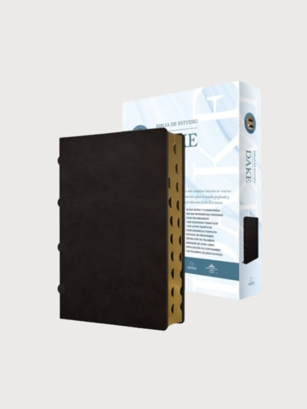 Biblia de Estudio Dake RVR 1960 Tamaño Grande | Piel con Índice – Referencias Exhaustivas y Estudios Proféticos