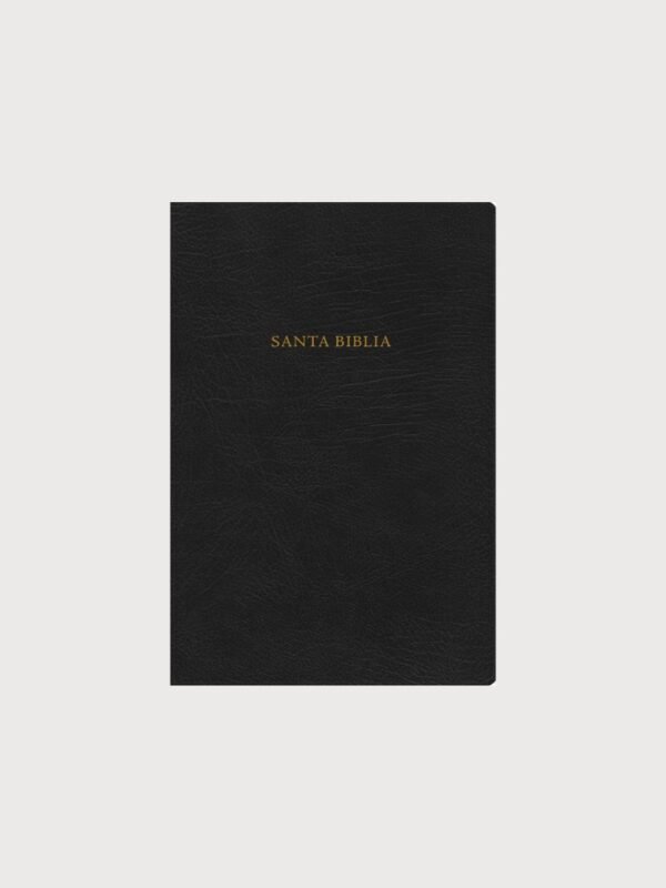 RVR 1960 Nueva Biblia de estudio Scofield, negro piel fabricada con índice
