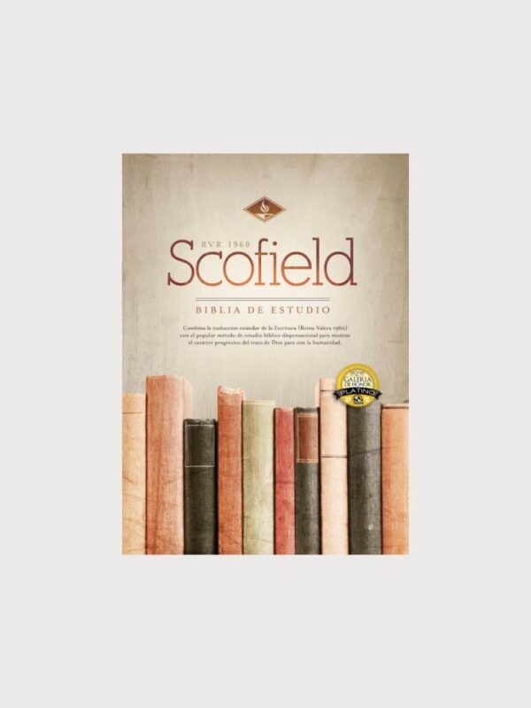 RVR 1960 Biblia de estudio Scofield, verde oscuro/castaño símil piel