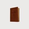 Biblia Bilingüe Inglés Español NLT/NTV LeatherLike Brown | Bilingual Bible Parallel Edition