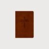 Biblia Bilingüe Inglés Español NLT/NTV LeatherLike Brown | Bilingual Bible Parallel Edition