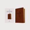 Biblia Bilingüe Inglés Español NLT/NTV LeatherLike Brown | Bilingual Bible Parallel Edition