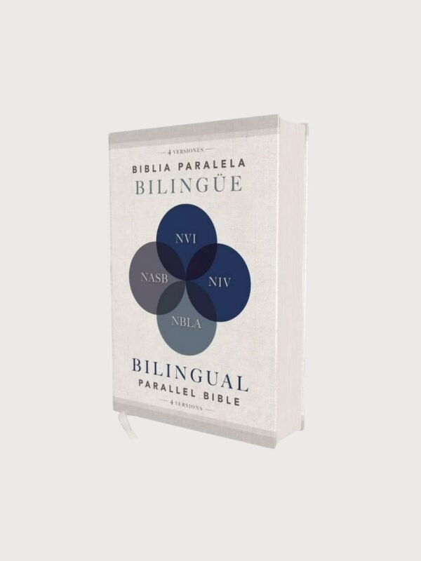Biblia Paralela Bilingüe NIV NVI NASB NBLA Tapa Dura | Hardcover Comfort Print | Spanish Edition