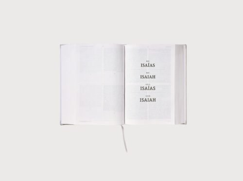 Biblia Paralela Bilingüe NIV NVI NASB NBLA Tapa Dura | Hardcover Comfort Print | Spanish Edition