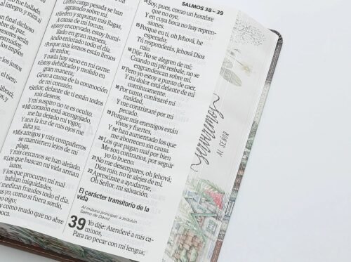 Biblia RVR60 Yo y Mi Casa Letra Súper Gigante 19 Puntos | Reina Valera 1960