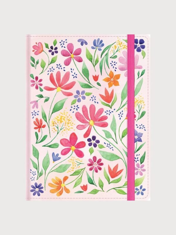 Biblia de Apuntes RVR60 Tamaño Personal Floreada | Reina Valera 1960 | para Notas y Journaling