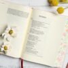 Biblia de Apuntes RVR60 Tamaño Personal Floreada | Reina Valera 1960 | para Notas y Journaling