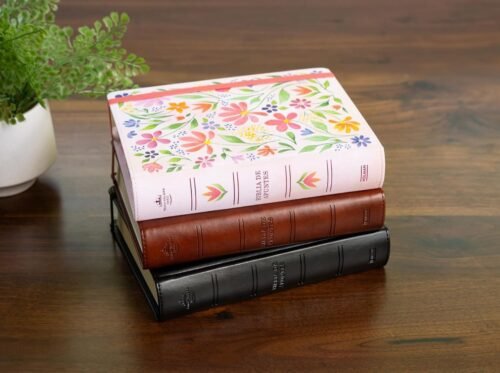 Biblia de Apuntes RVR60 Tamaño Personal Floreada | Reina Valera 1960 | para Notas y Journaling