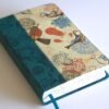 Biblia RVR60 Letra Gigante 14 Puntos Azul con Pájaros | Tamaño Manual | Símil Piel con Cantos Pintados