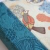 Biblia RVR60 Letra Gigante 14 Puntos Azul con Pájaros | Tamaño Manual | Símil Piel con Cantos Pintados