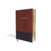 Biblia LBLA Ultrafina Café LeatherSoft | Comfort Print 7.5 | Biblia de las Américas