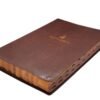 Biblia RVR60 Letra Súper Gigante Marrón con Índice | Piel Fabricada | Reina Valera 1960