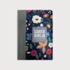 Biblia RVR 1960 Compacta Letra Grande 11 Puntos Plomo con Flores | Cierre e Índice | Reina Valera 1960