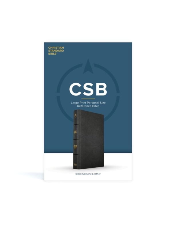 Large Print Personal Size Reference Bible CSB | 11.25 Point Font | Cross References & Concordance | English Bible